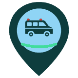 JP Cruise route pin logo